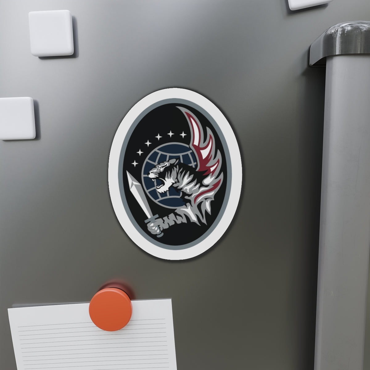 Die-Cut Magnet - USSF - 55th Combat Training Squadron wo txt