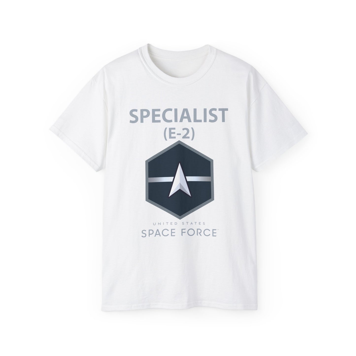 Unisex Ultra Cotton Tee -  USSF - E2 Specialist - US Space Force