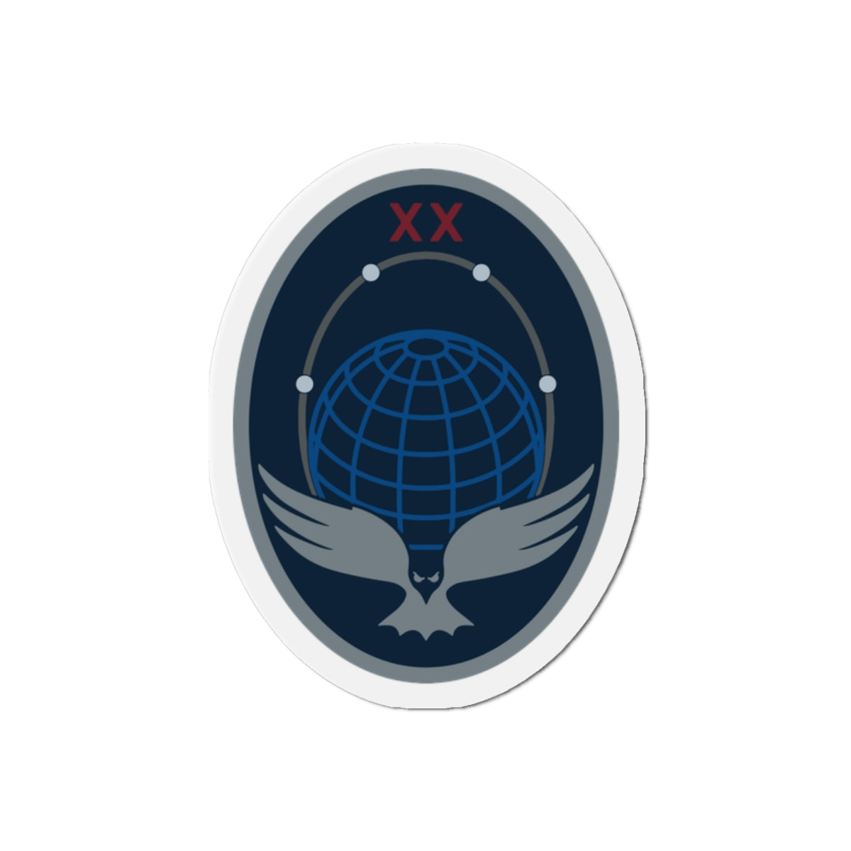 Die-Cut Magnet - USSF - 20th Space Surveillance Squadron wo txt
