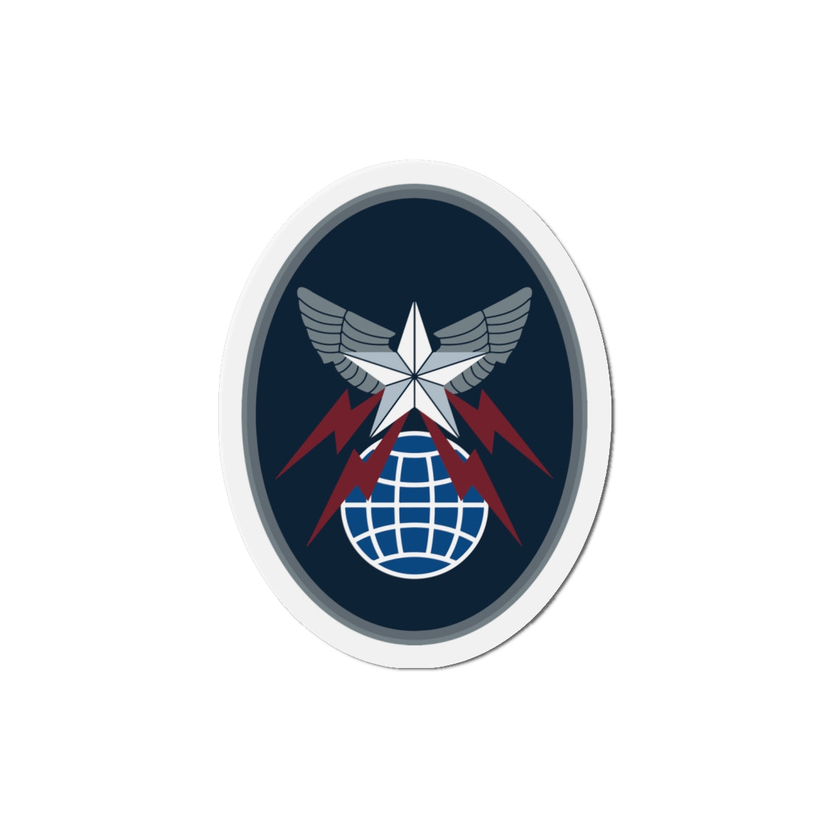 Die-Cut Magnet - USSF - 4th Space Operations Squadron wo txt X 300