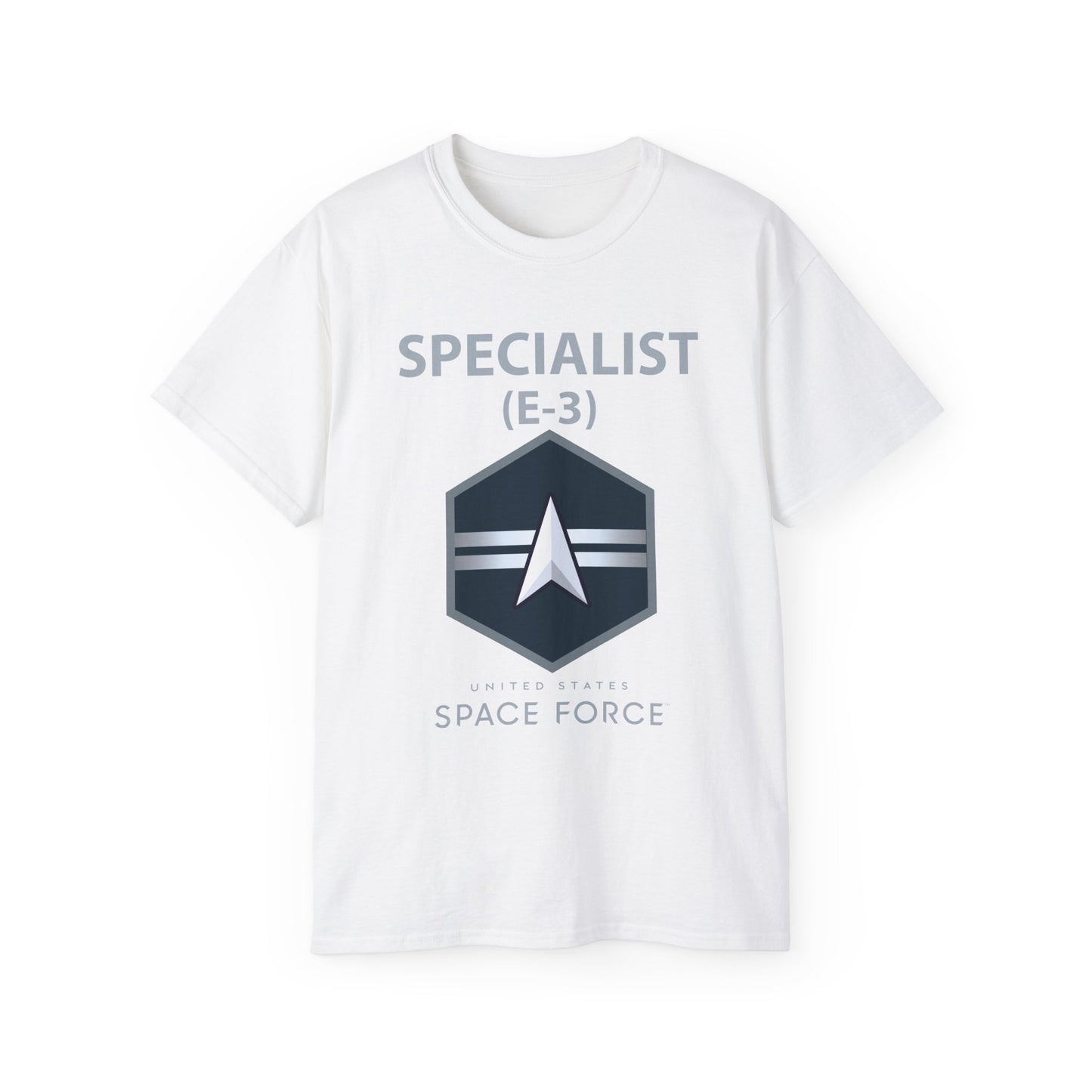 Unisex Ultra Cotton Tee -  USSF - E3 Specialist - US Space Force