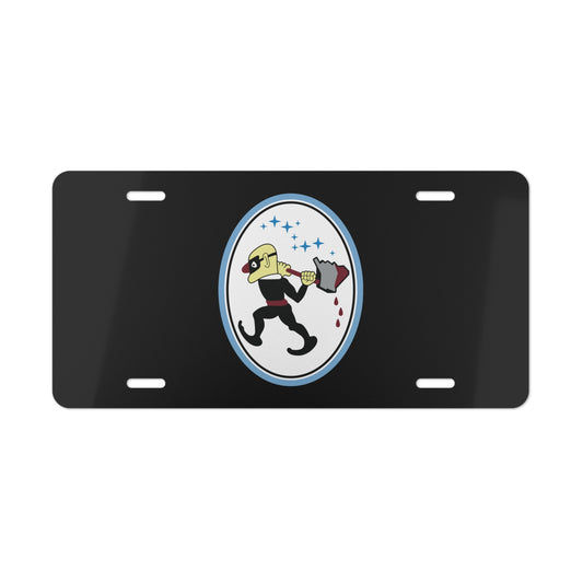 Vanity License Plate - USSF - 25th Space Range Squadron wo txt