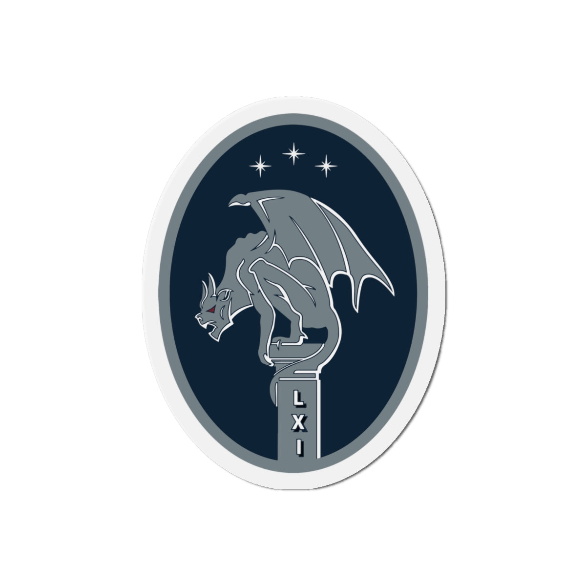 Die-Cut Magnet - USSF - 61st Cyberspace Squadron wo txt