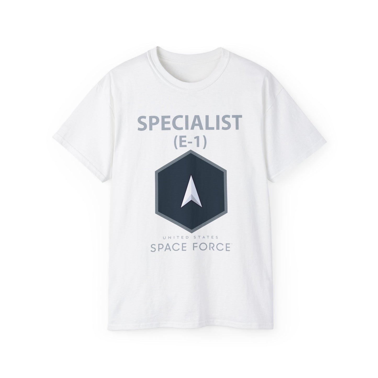 Unisex Ultra Cotton Tee -  USSF - E1 Specialist - US Space Force X 300