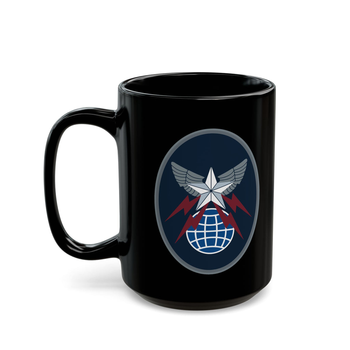 Black Mug (11oz, 15oz) - USSF - 4th Space Operations Squadron wo txt X 300
