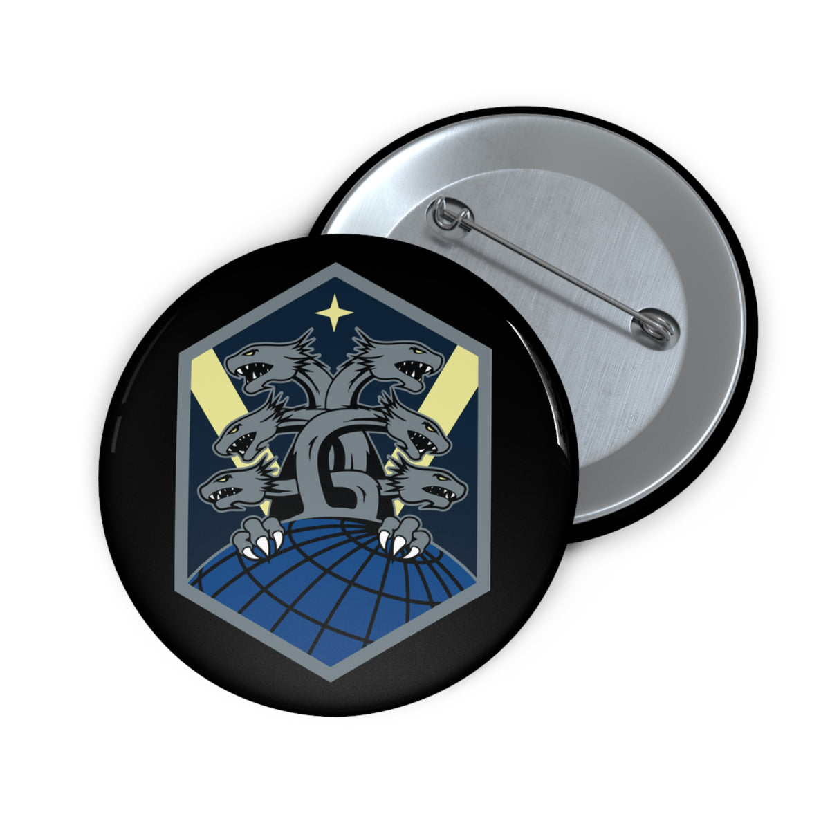 Custom Pin Button - USSF - Space Base Delta 1 wo txt