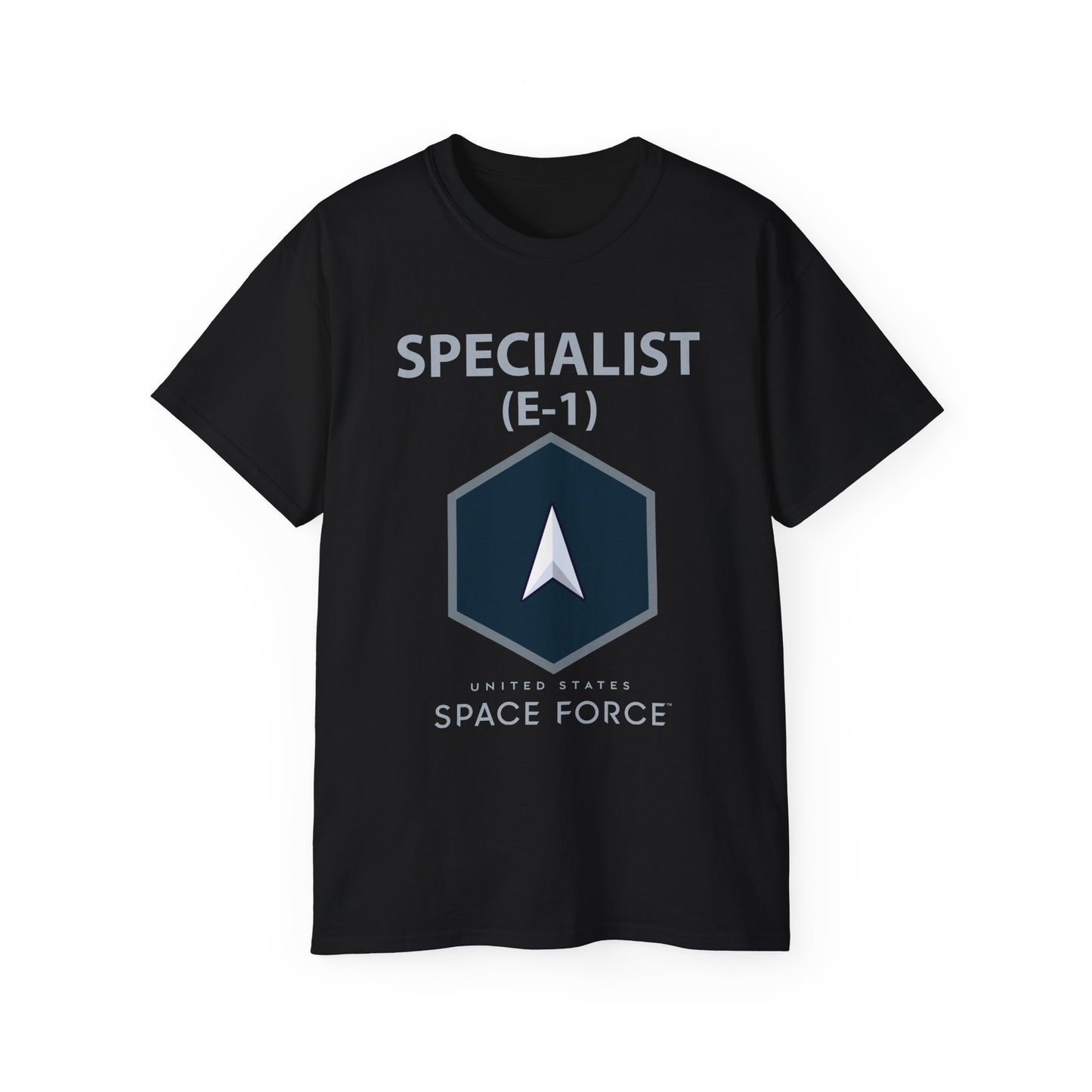 Unisex Ultra Cotton Tee -  USSF - E1 Specialist - US Space Force X 300