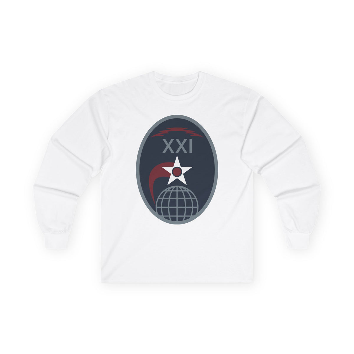 Unisex Ultra Cotton Long Sleeve Tee - USSF - 21st Space Operations Squadron wo txt