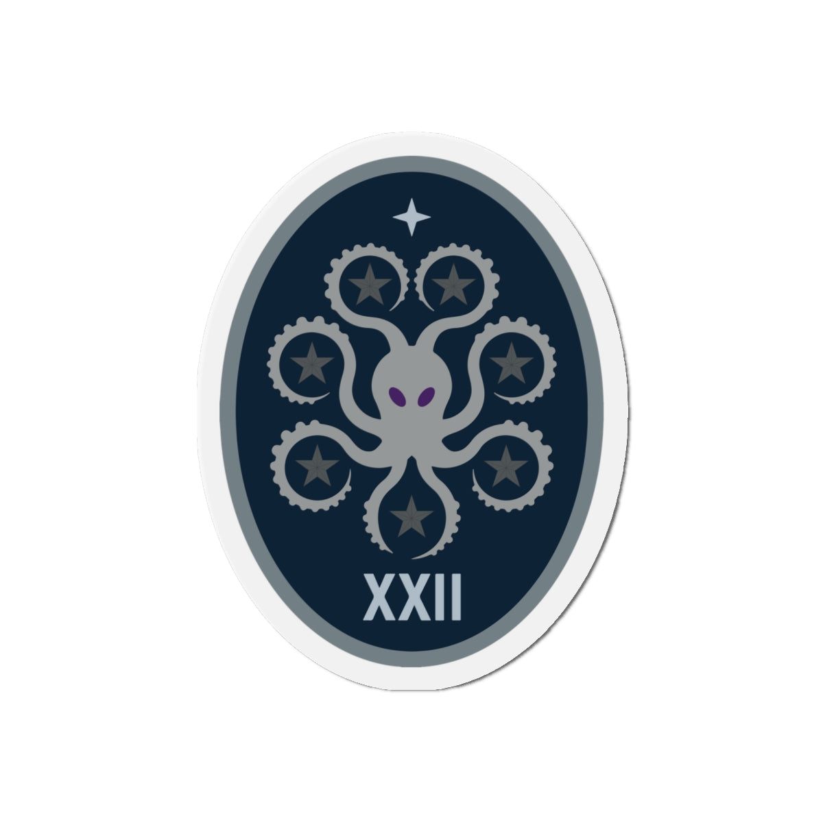 Die-Cut Magnet - USSF - 22nd Space Operations Squadron wo txt