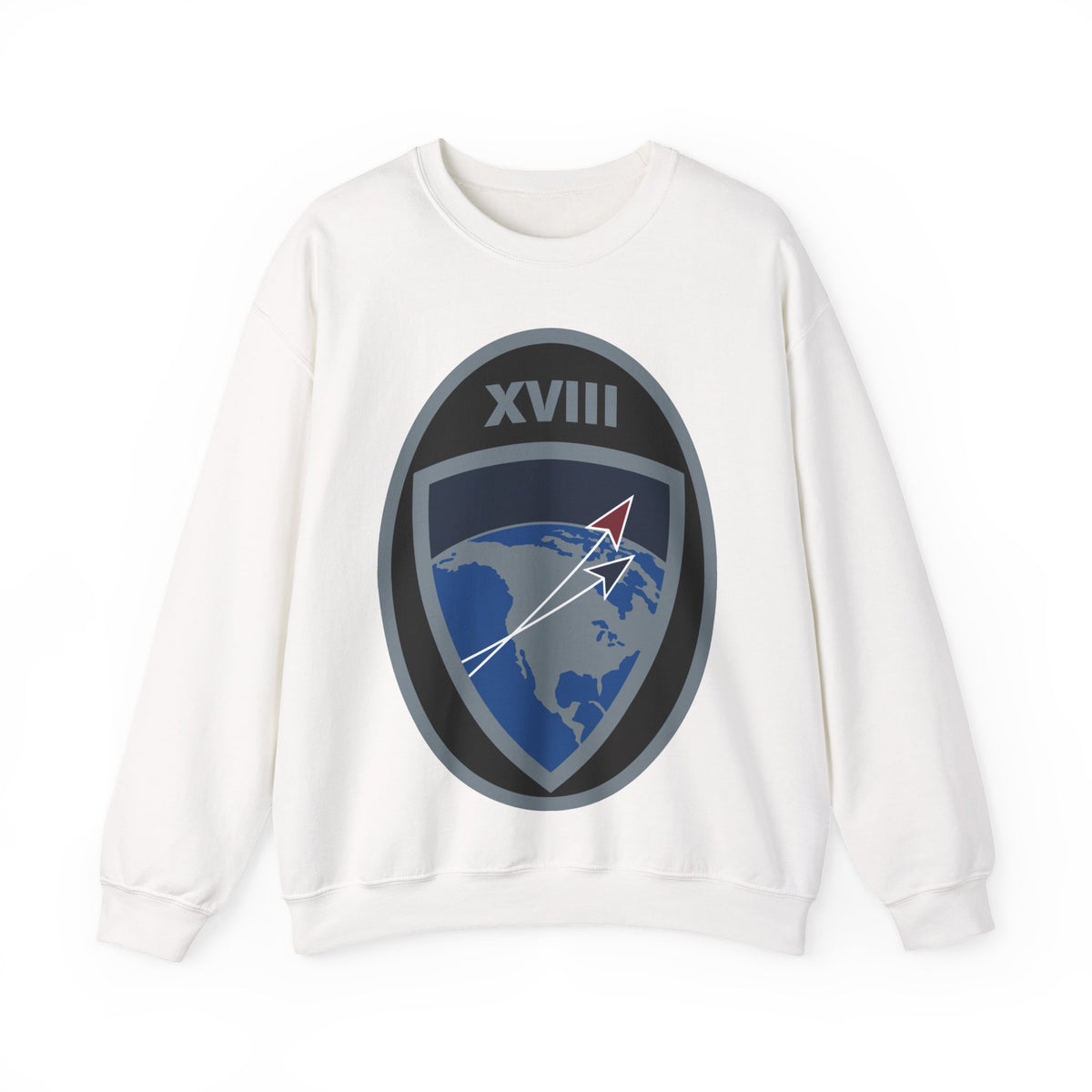 Crewneck Sweatshirt - USSF - 18th Space Defense Squadron wo txt
