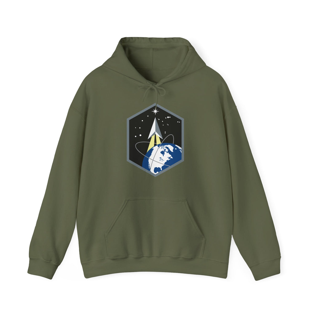 Hoodie - USSF - Space Base Delta 2 wo txt