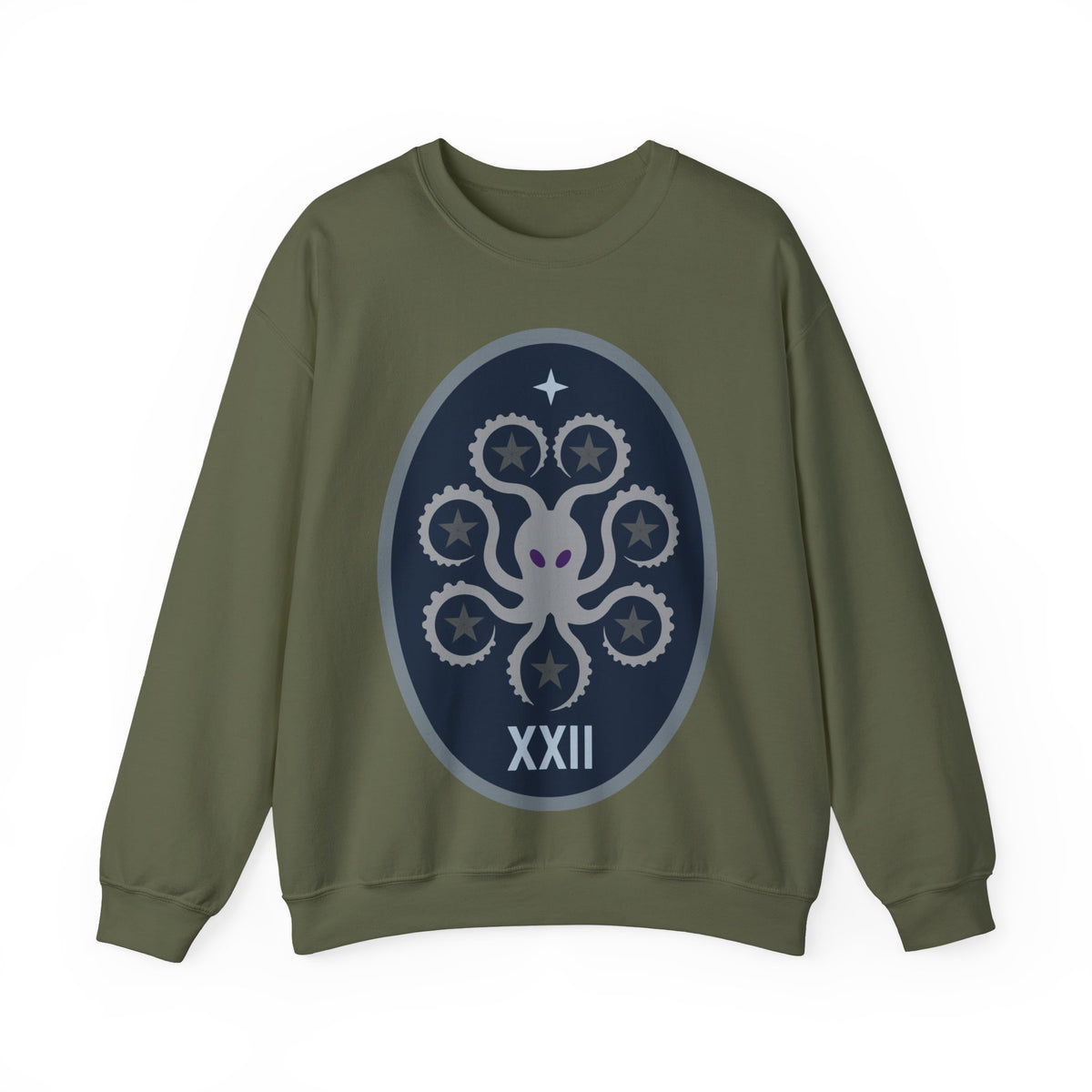 Crewneck Sweatshirt - USSF - 22nd Space Operations Squadron wo txt