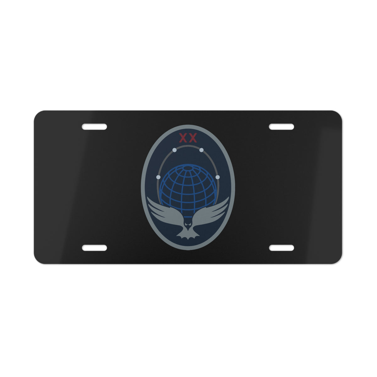 Vanity License Plate - USSF - 20th Space Surveillance Squadron wo txt
