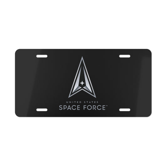 Vanity Plate - United States Space Force Logo X 300