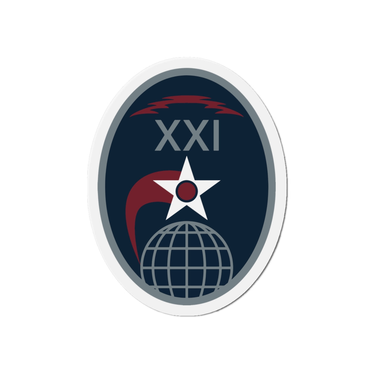 Die-Cut Magnet - USSF - 21st Space Operations Squadron wo txt