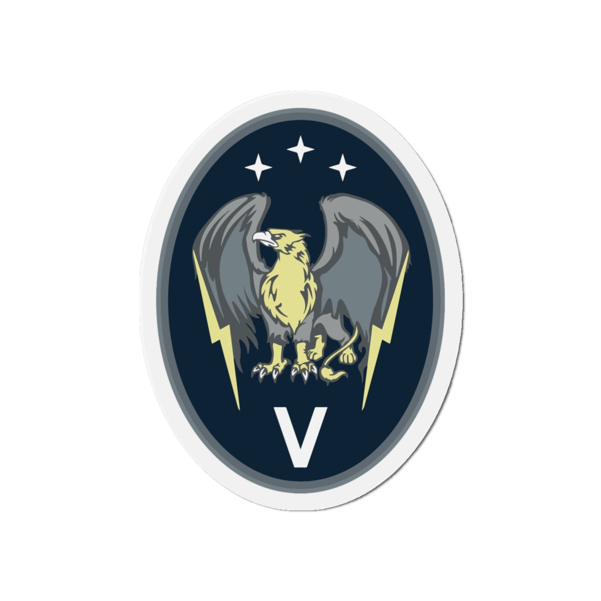 Die-Cut Magnet - USSF - 5th Electromagnetic Warfare Squadron wo txt X 300