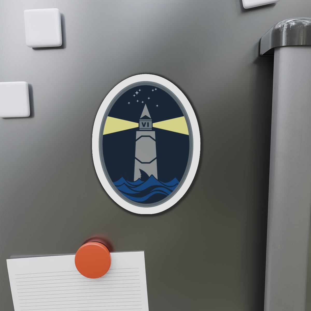 Die-Cut Magnet - USSF - 6th Space Warning Squadron wo txt X 300