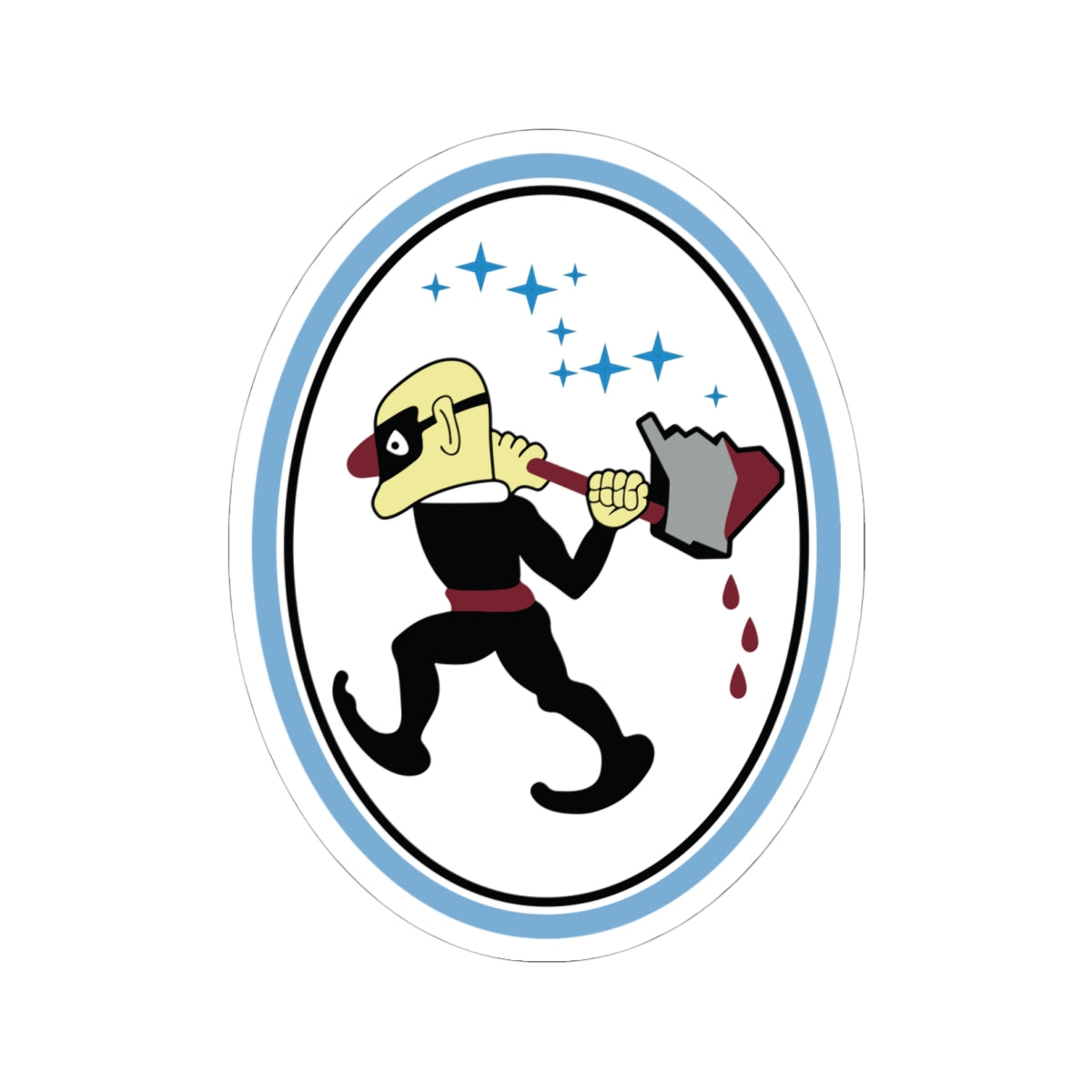 Kiss-Cut Sticker - USSF - 25th Space Range Squadron wo txt