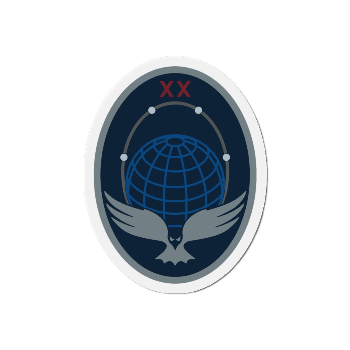 Die-Cut Magnet - USSF - 20th Space Surveillance Squadron wo txt