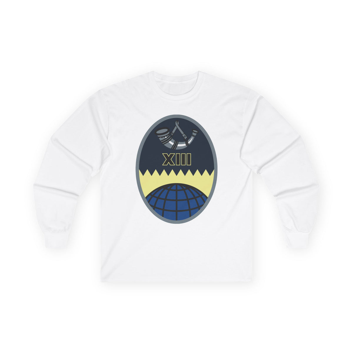 Unisex Ultra Cotton Long Sleeve Tee - USSF - 13th Space Warning Squadron wo txt