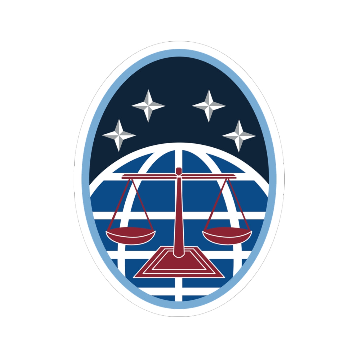 Kiss-Cut Sticker - USSF - 4th Test and Evaluation Squadron wo txt X 300