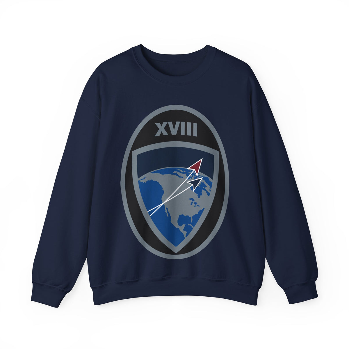 Crewneck Sweatshirt - USSF - 18th Space Defense Squadron wo txt