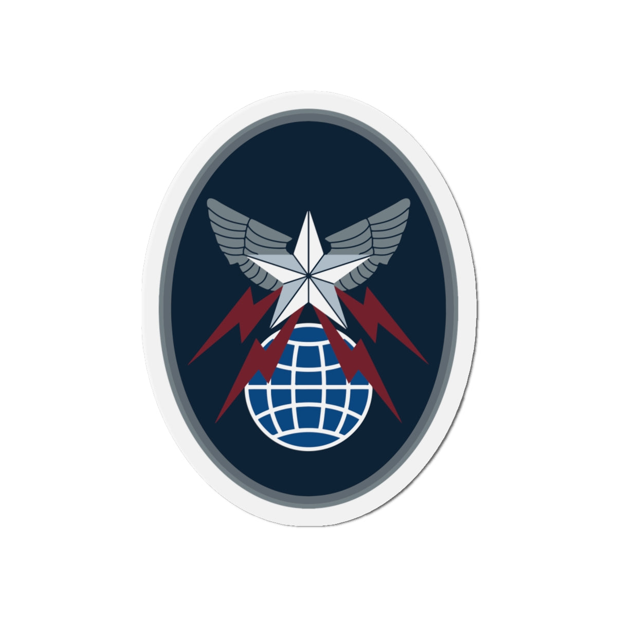 Die-Cut Magnet - USSF - 4th Space Operations Squadron wo txt X 300
