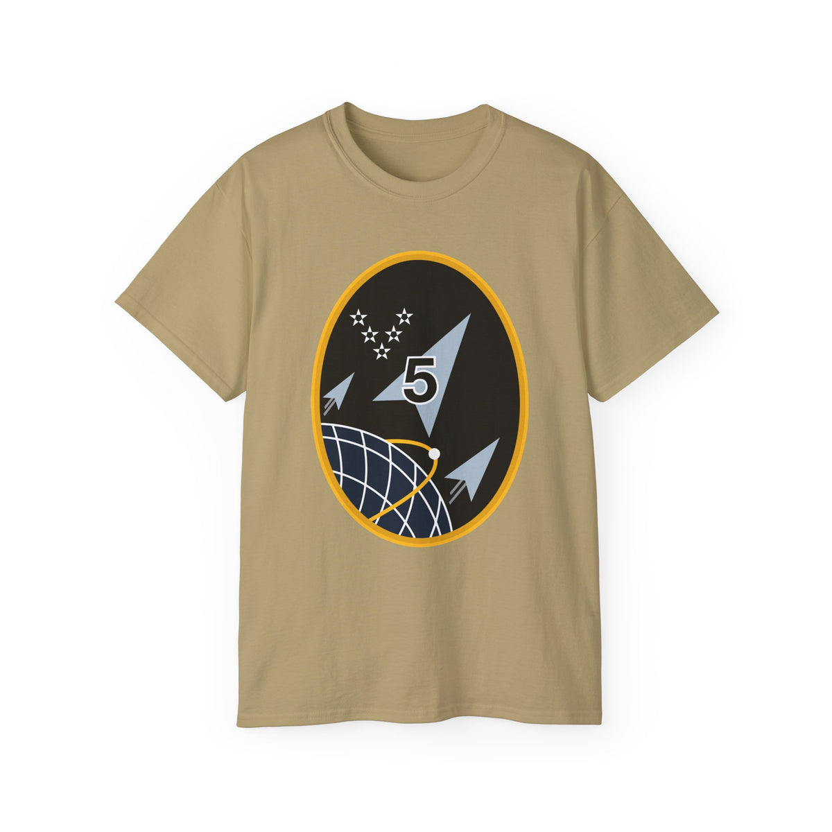 Unisex Ultra Cotton Tee -  USSF - 5th Space Launch Squadron wo txt X 300