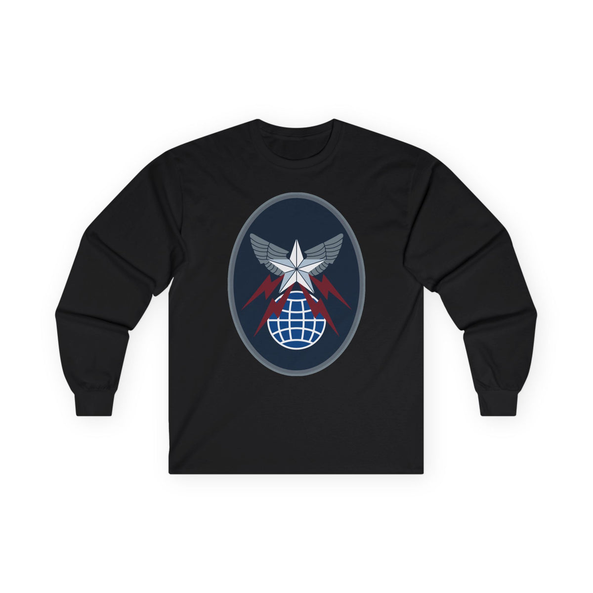 Unisex Ultra Cotton Long Sleeve Tee - USSF - 4th Space Operations Squadron wo txt X 300