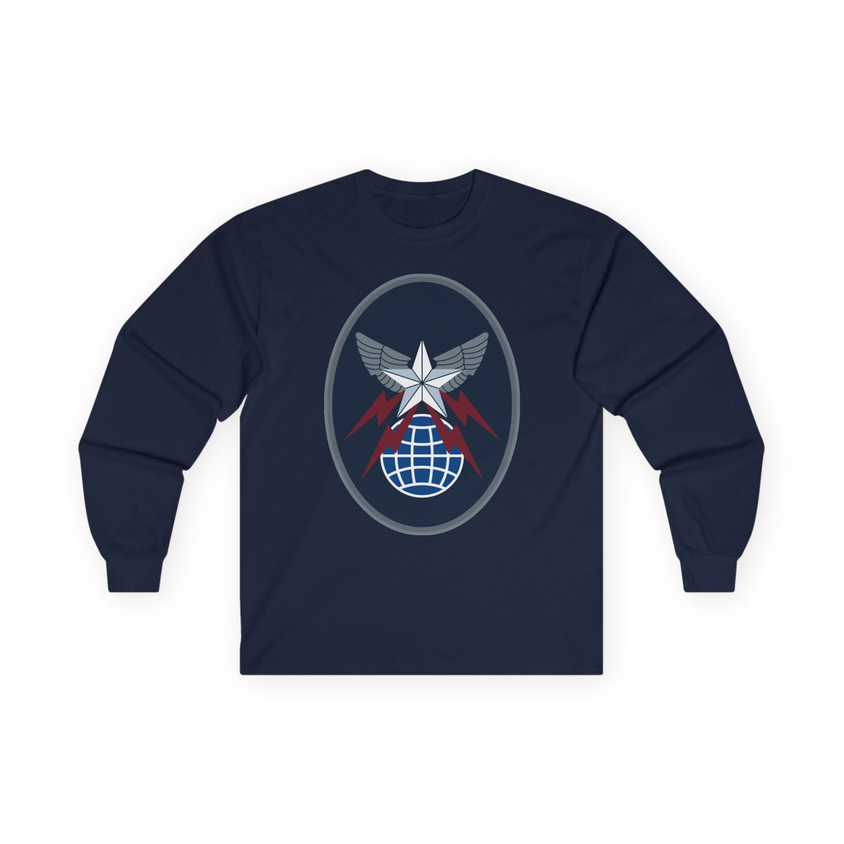 Unisex Ultra Cotton Long Sleeve Tee - USSF - 4th Space Operations Squadron wo txt X 300