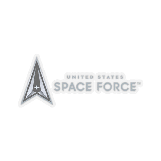 Kiss-Cut Stickers - US Space Force Logo w Txt X 300