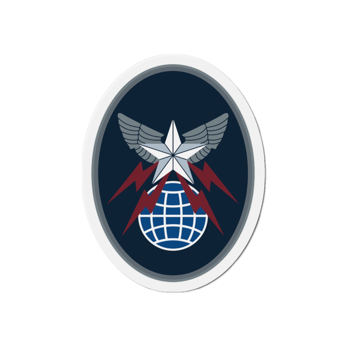 Die-Cut Magnet - USSF - 4th Space Operations Squadron wo txt X 300