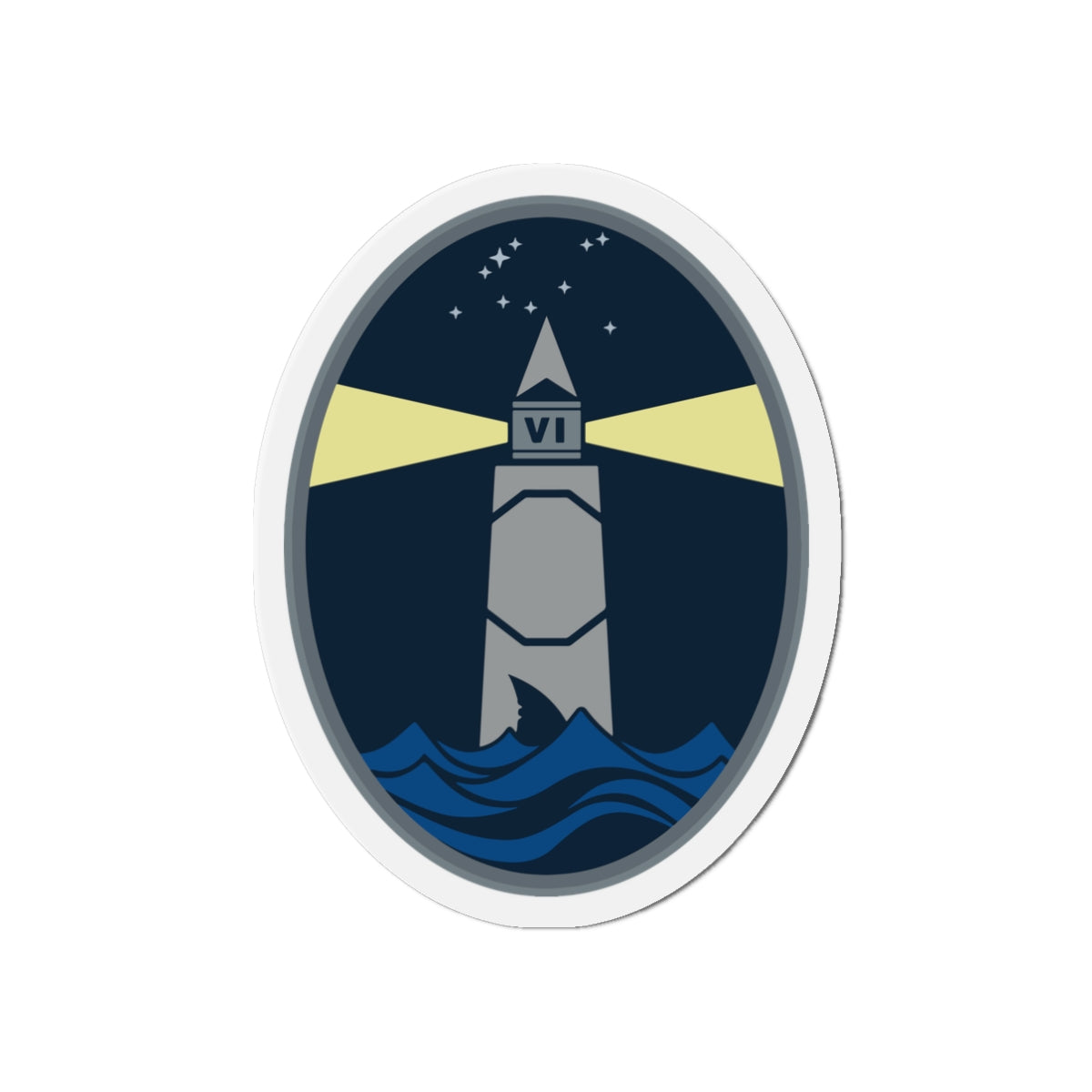 Die-Cut Magnet - USSF - 6th Space Warning Squadron wo txt X 300