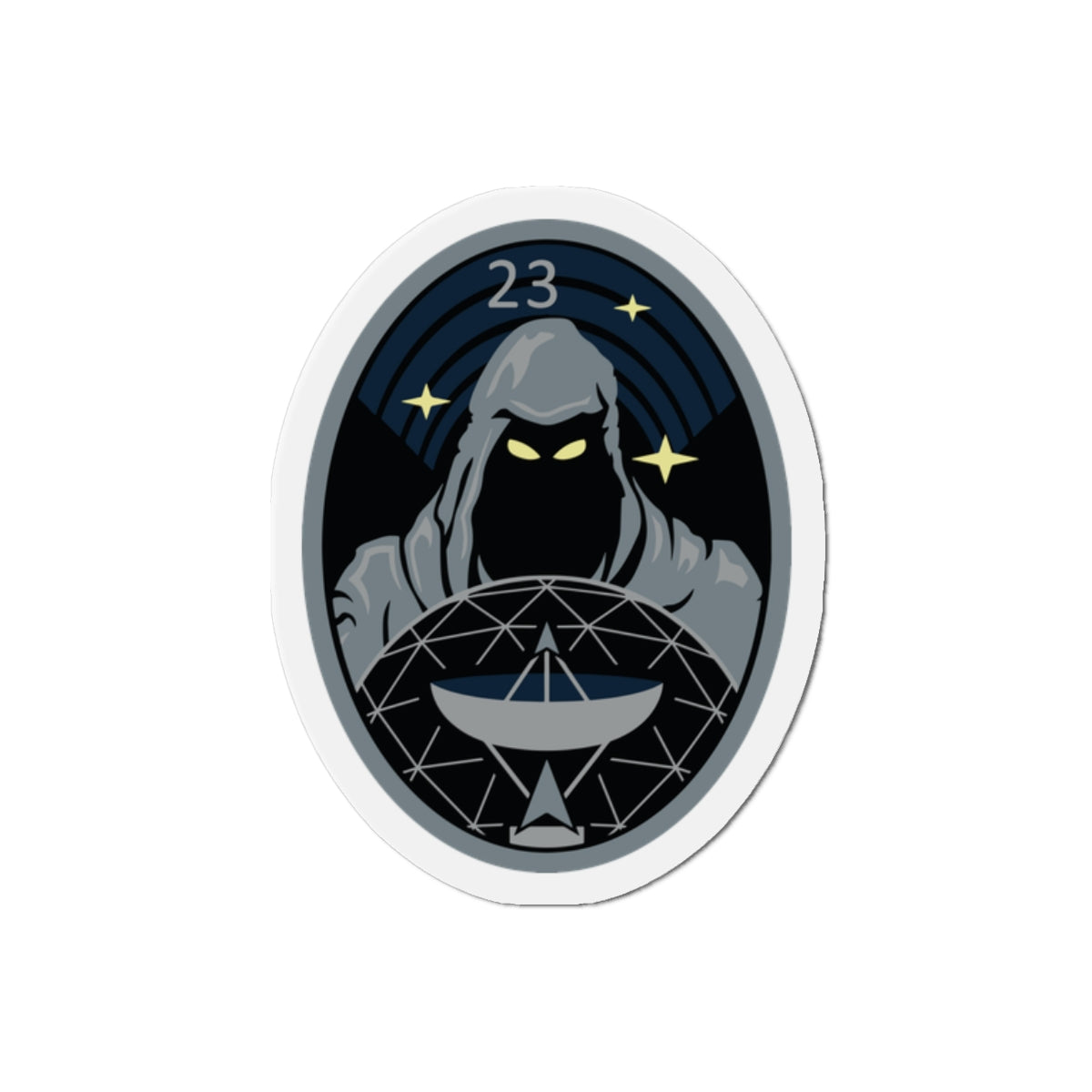 Die-Cut Magnet - USSF - 23rd Space Operations Squadron wo txt