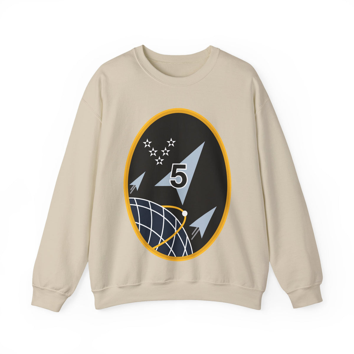 Crewneck Sweatshirt - USSF - 5th Space Launch Squadron wo txt X 300