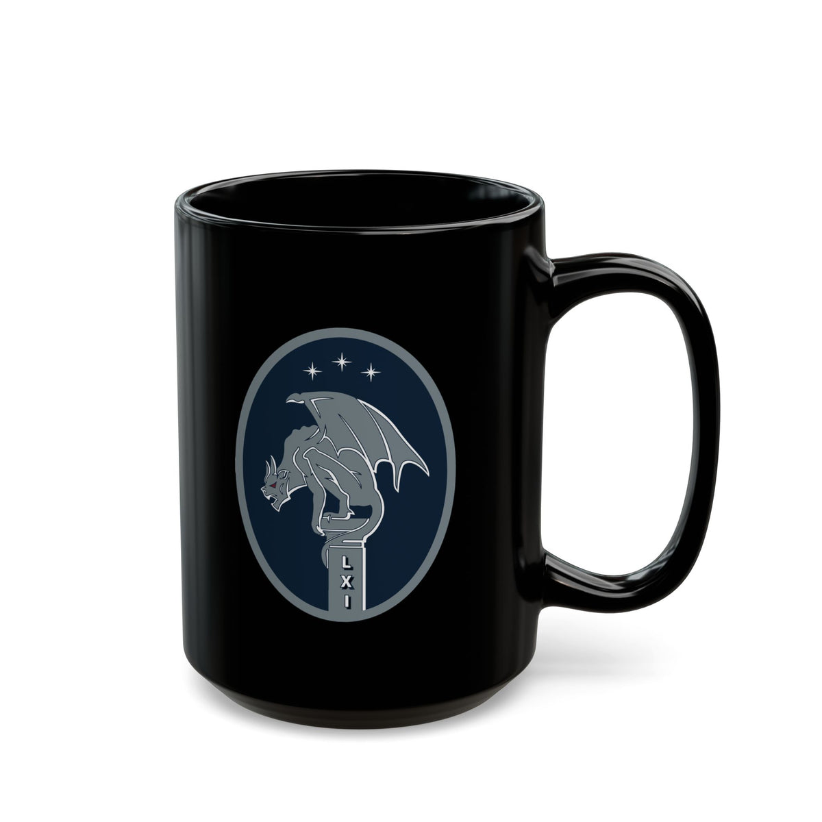 Black Mug (11oz, 15oz) - USSF - 61st Cyberspace Squadron wo txt