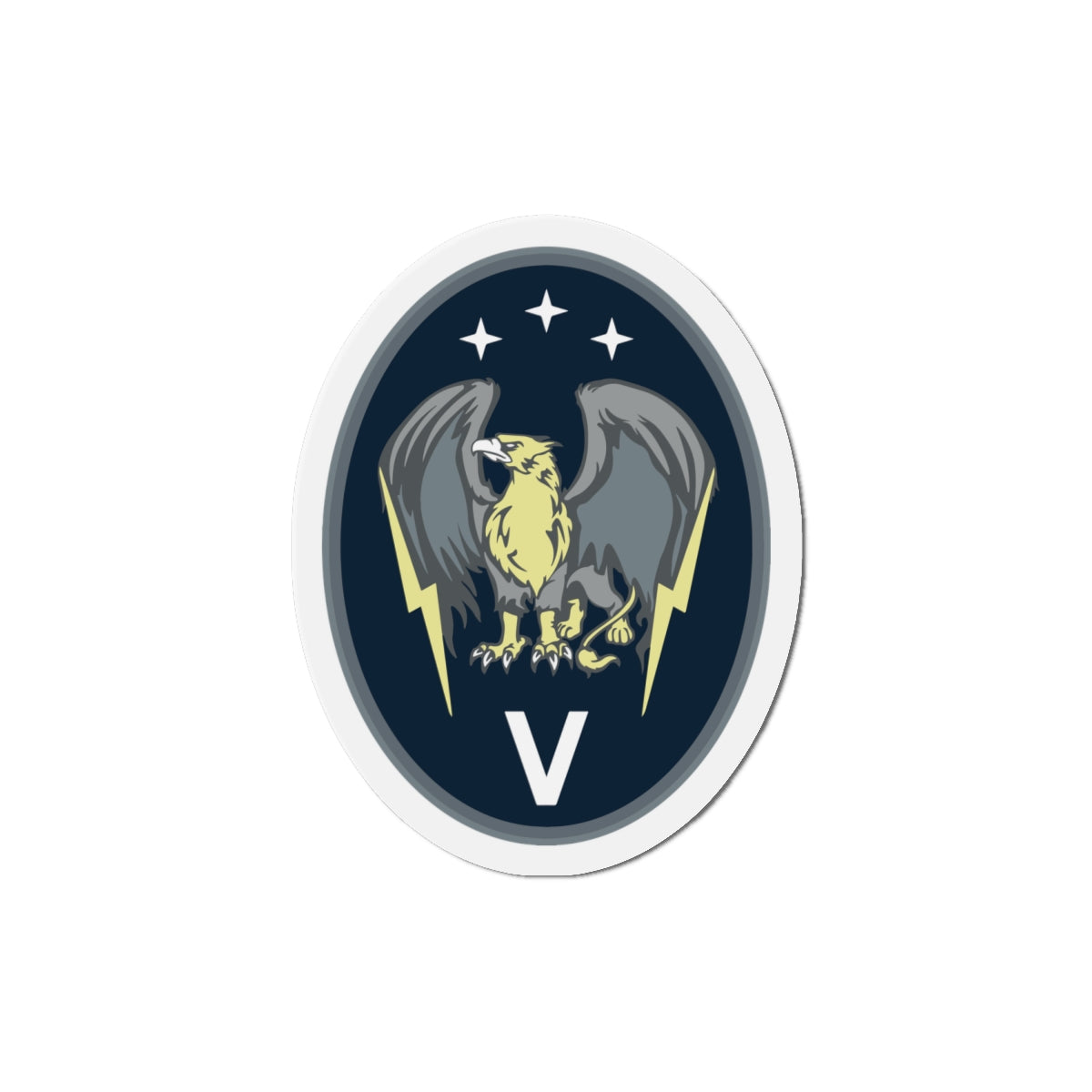 Die-Cut Magnet - USSF - 5th Electromagnetic Warfare Squadron wo txt X 300