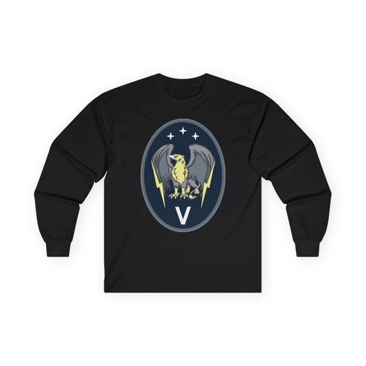 Unisex Ultra Cotton Long Sleeve Tee - USSF - 5th Electromagnetic Warfare Squadron wo txt X 300
