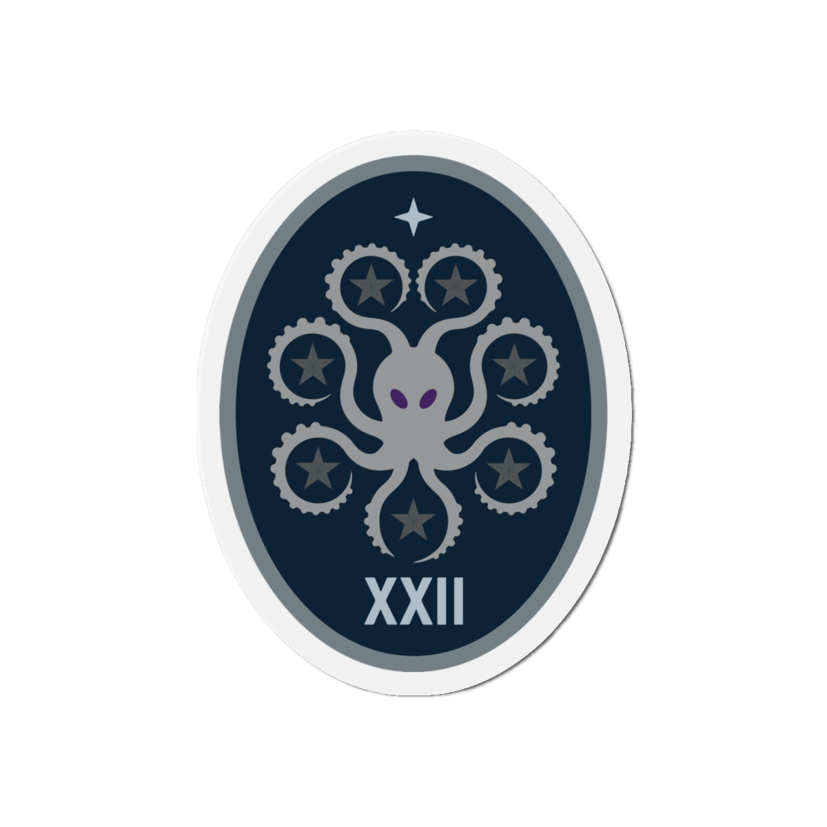 Die-Cut Magnet - USSF - 22nd Space Operations Squadron wo txt