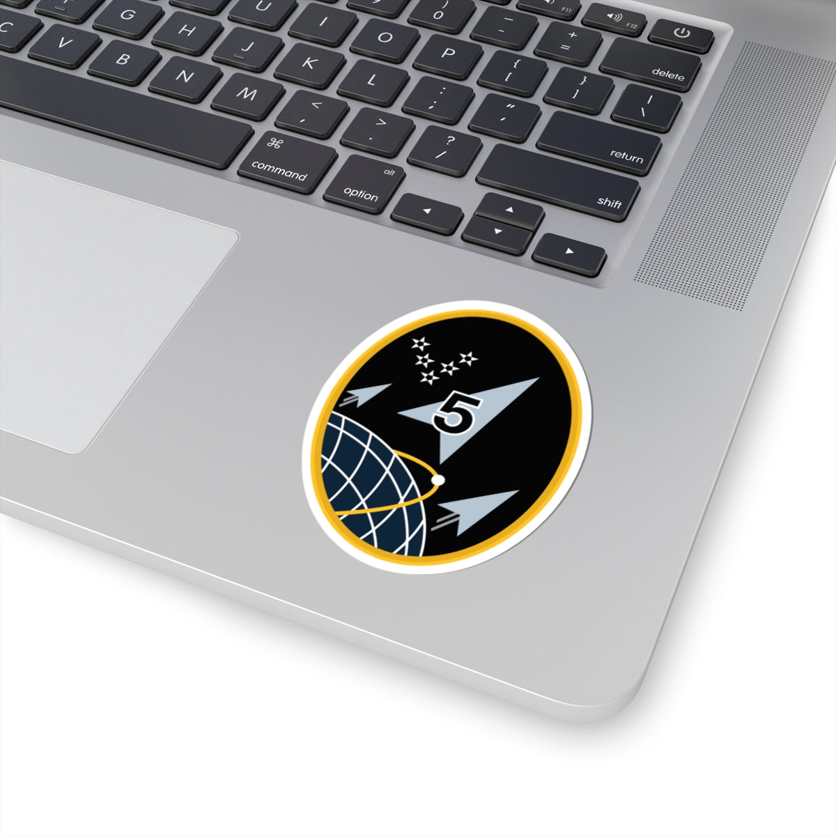 Kiss-Cut Sticker - USSF - 5th Space Launch Squadron wo txt X 300