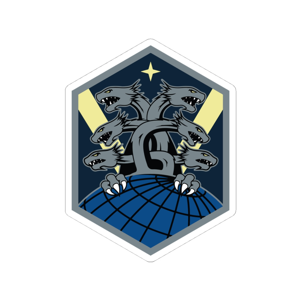 Kiss-Cut Sticker - USSF - Space Base Delta 1 wo txt