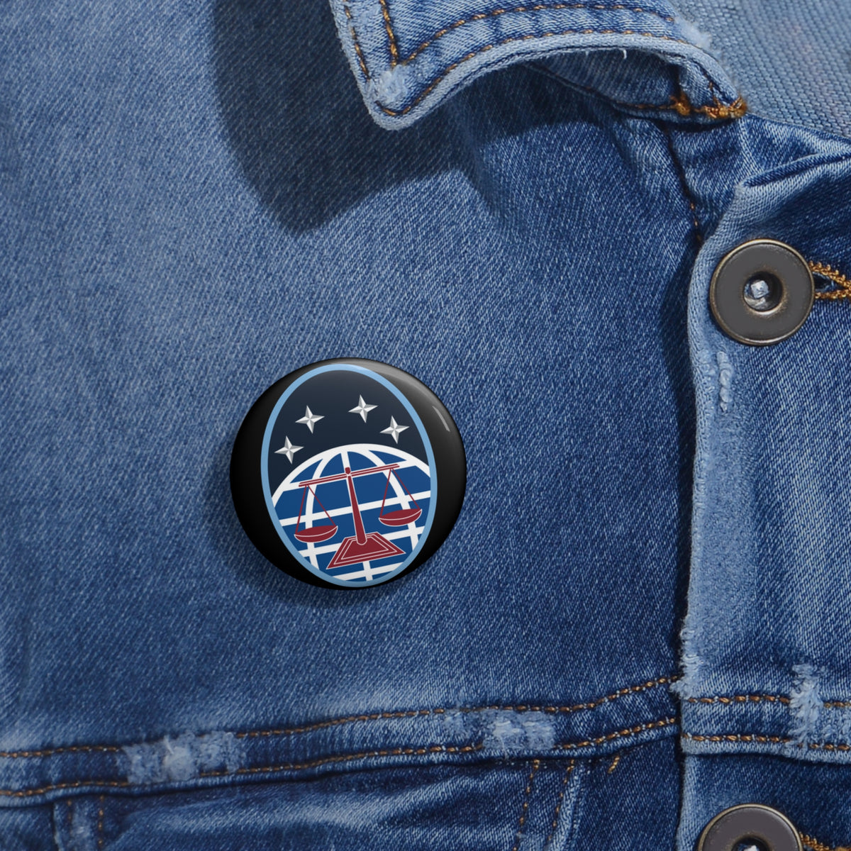 Custom Pin Button - USSF - 4th Test and Evaluation Squadron wo txt X 300