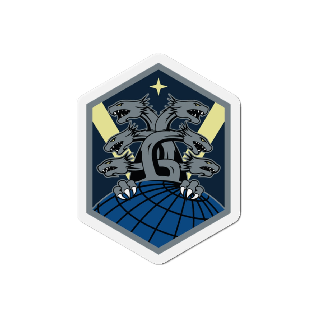Die-Cut Magnet - USSF - Space Base Delta 1 wo txt