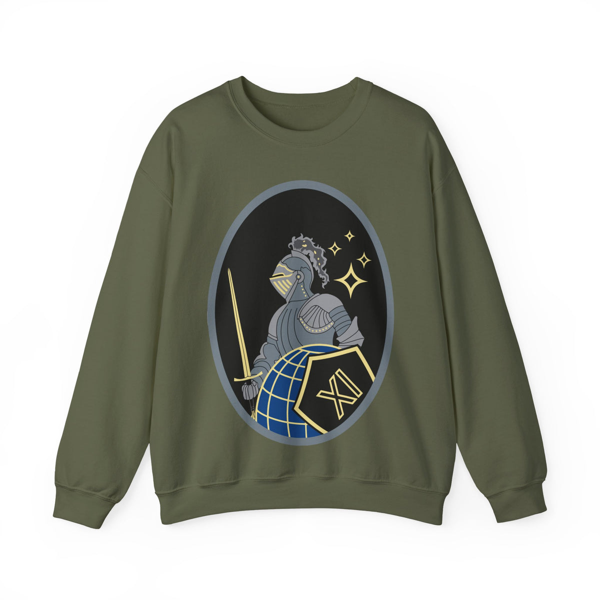 Crewneck Sweatshirt - USSF - 11th Space Warning Squadron wo txt