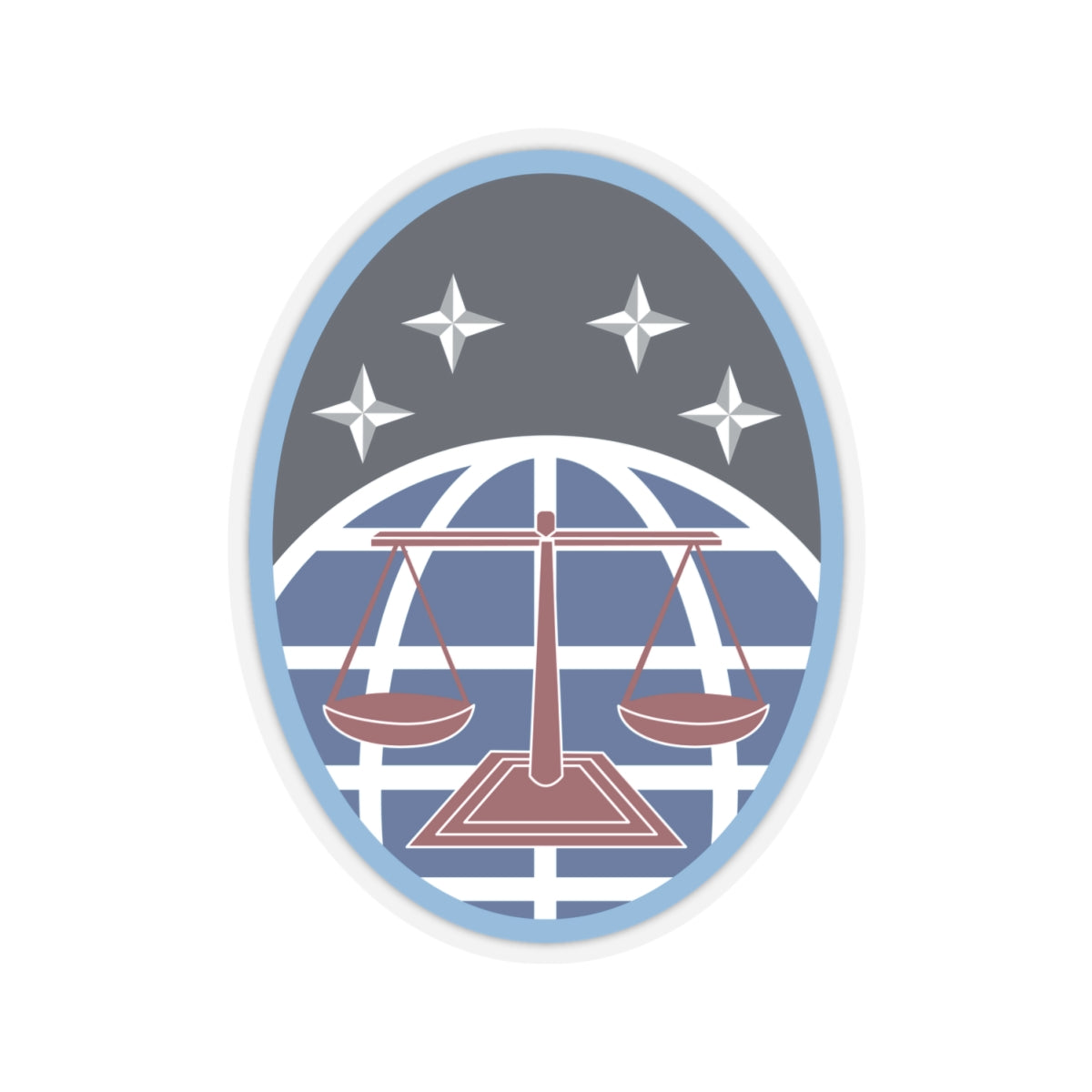 Kiss-Cut Sticker - USSF - 4th Test and Evaluation Squadron wo txt X 300