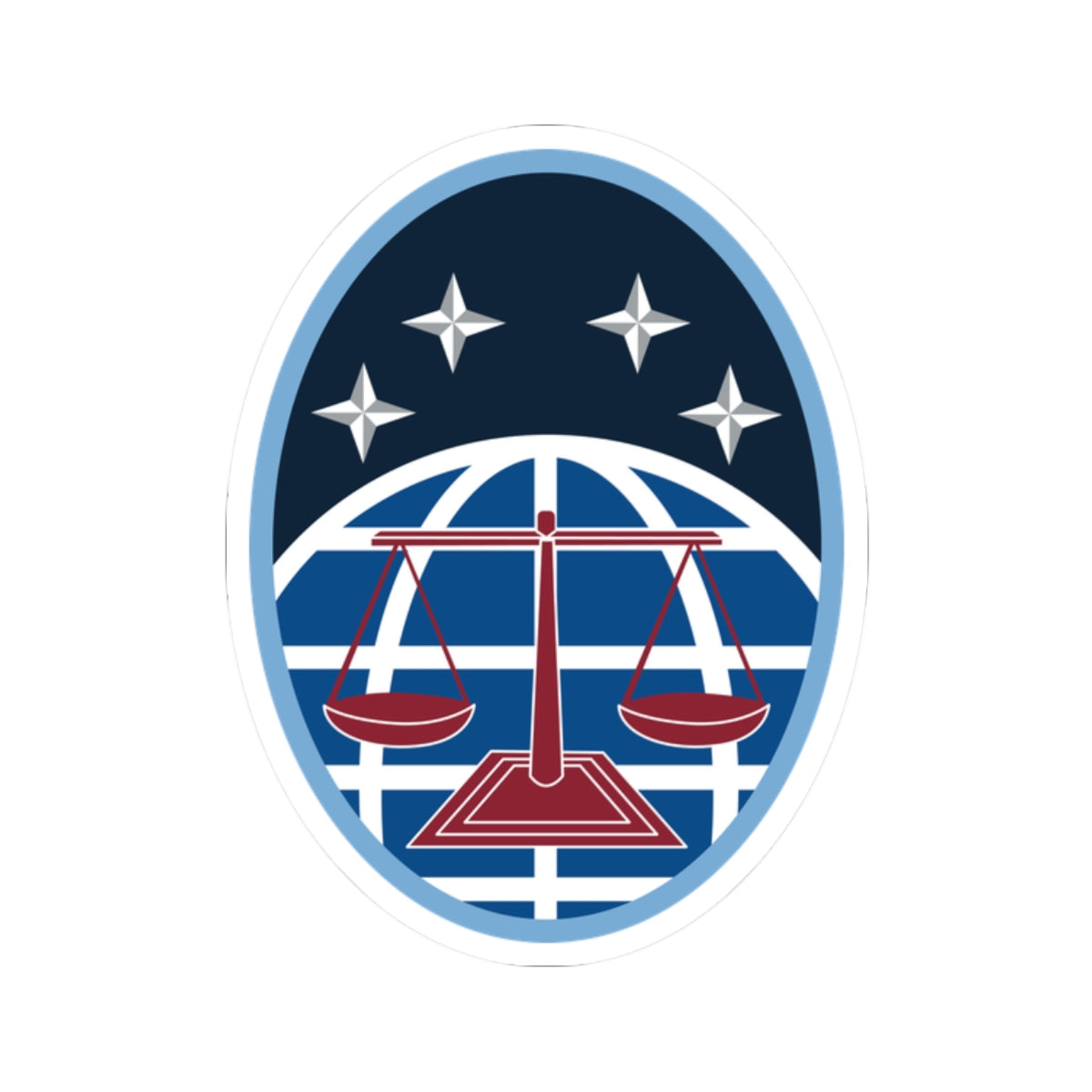 Kiss-Cut Sticker - USSF - 4th Test and Evaluation Squadron wo txt X 300