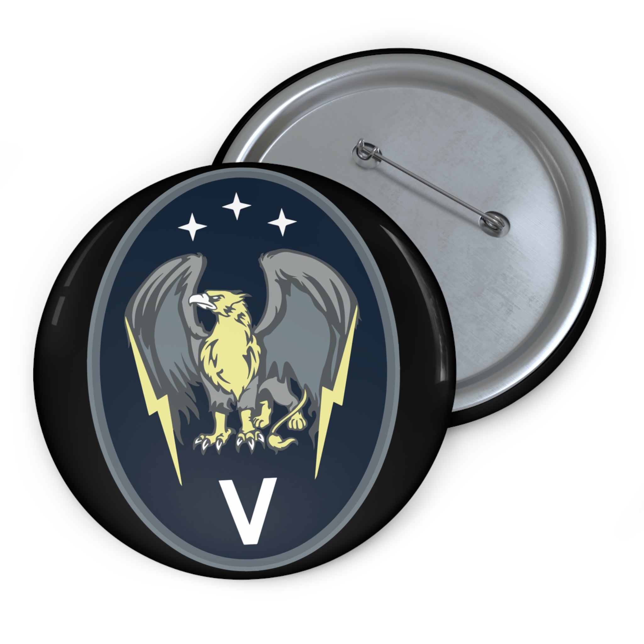 USSF 5th Electromagnetic Warfare Pin | Space Force Stickers Plus