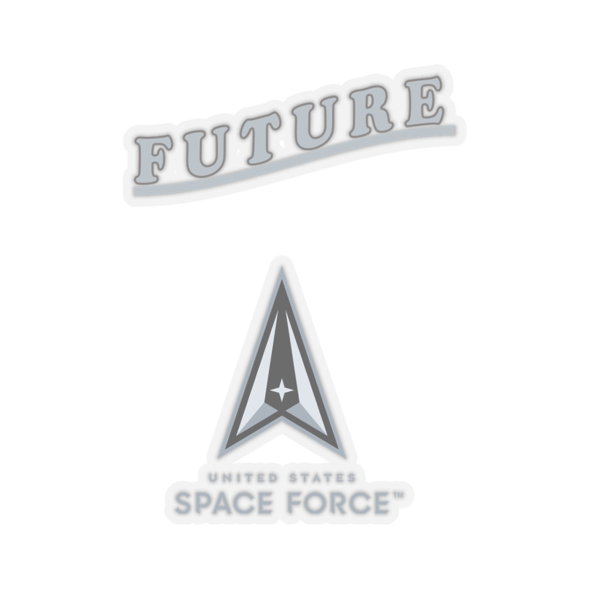 Kiss-Cut Sticker -  USSF - Future Space Force
