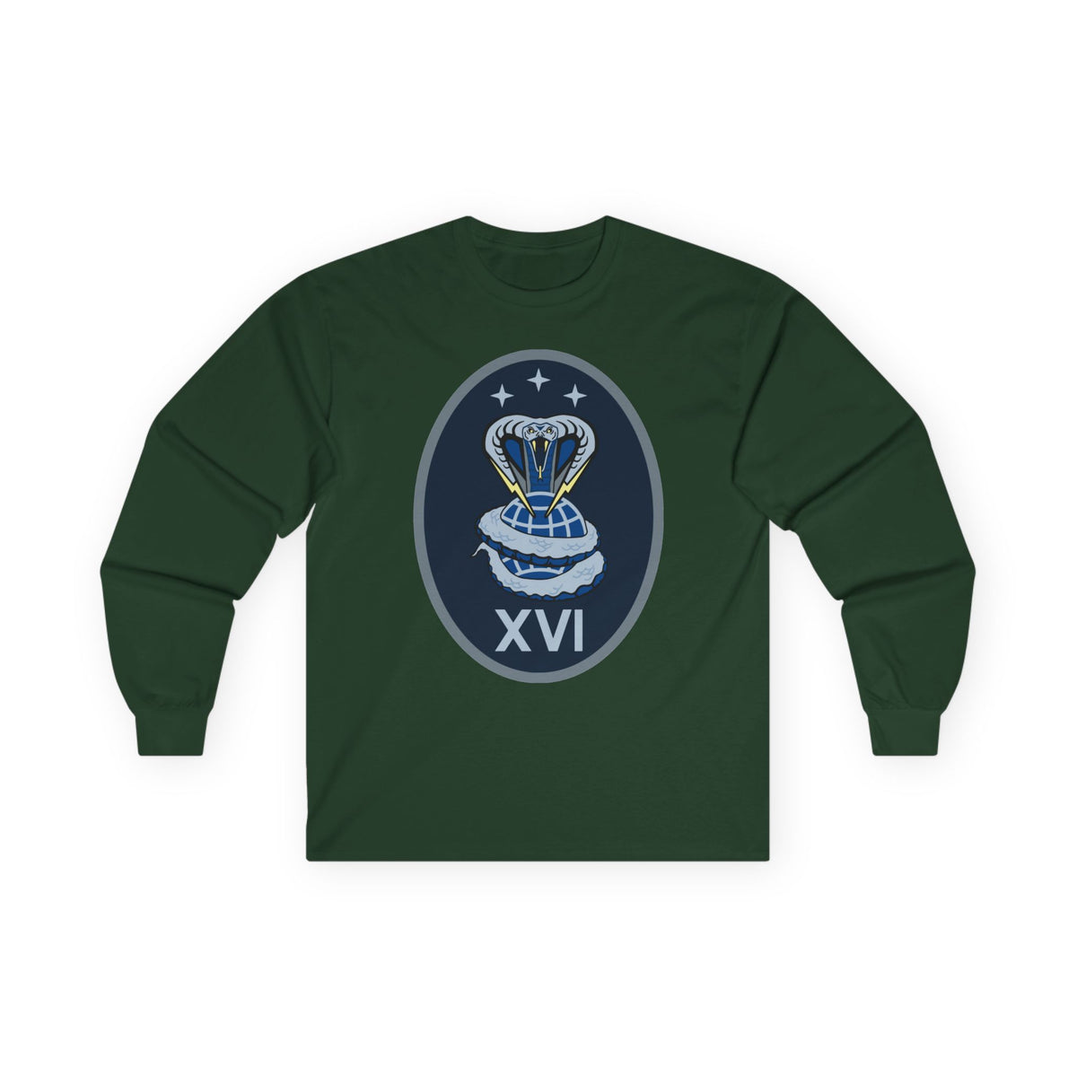 Unisex Ultra Cotton Long Sleeve Tee - USSF - 16th Electromagnetic Warfare Squadron wo txt