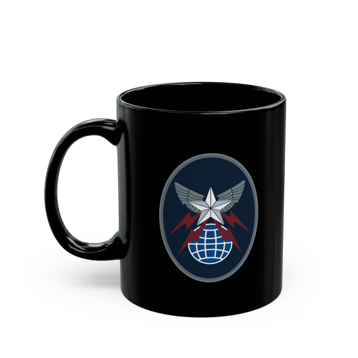 Black Mug (11oz, 15oz) - USSF - E9 Chief Master Sergeant - US Space Force